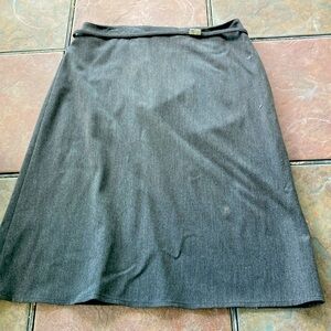 The Limited gray stretch skirt